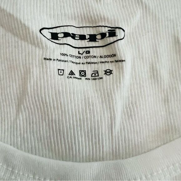 PAPI Men's Tank Top Set of 3 Black White Gray NWOT - Picture 7 of 8